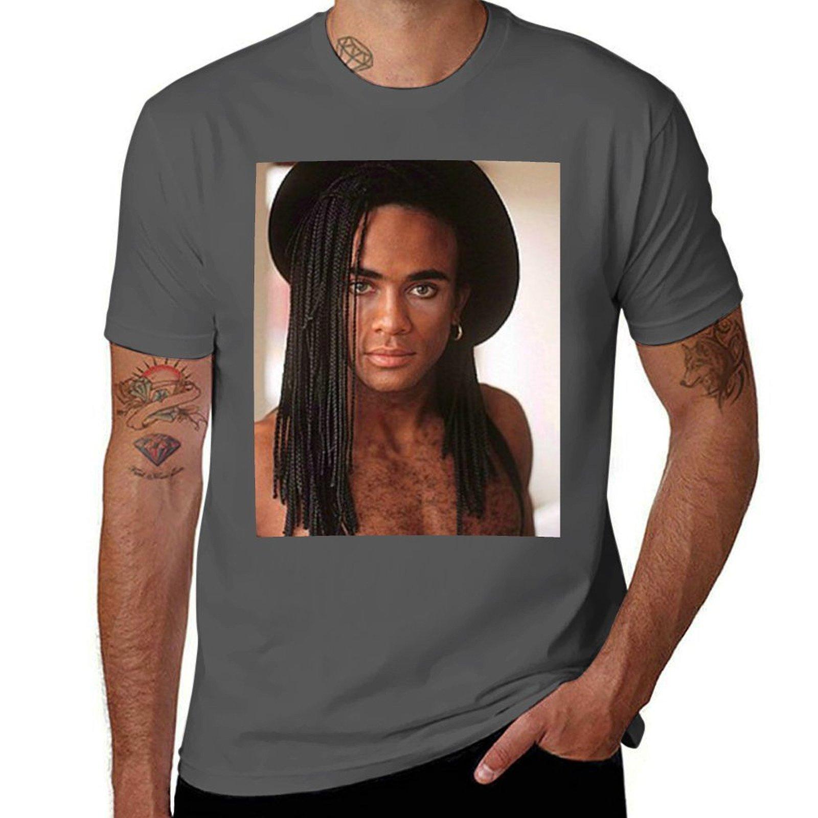 

Milli Vanilli T-Shirt man t shirts for men casual t shirt custom print cotton tshirt 100% T-Shirt 4XL