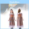 Enchanting Girls Costume Dress Featuring And Snow White Cosplay Style For Halloween And Festivals