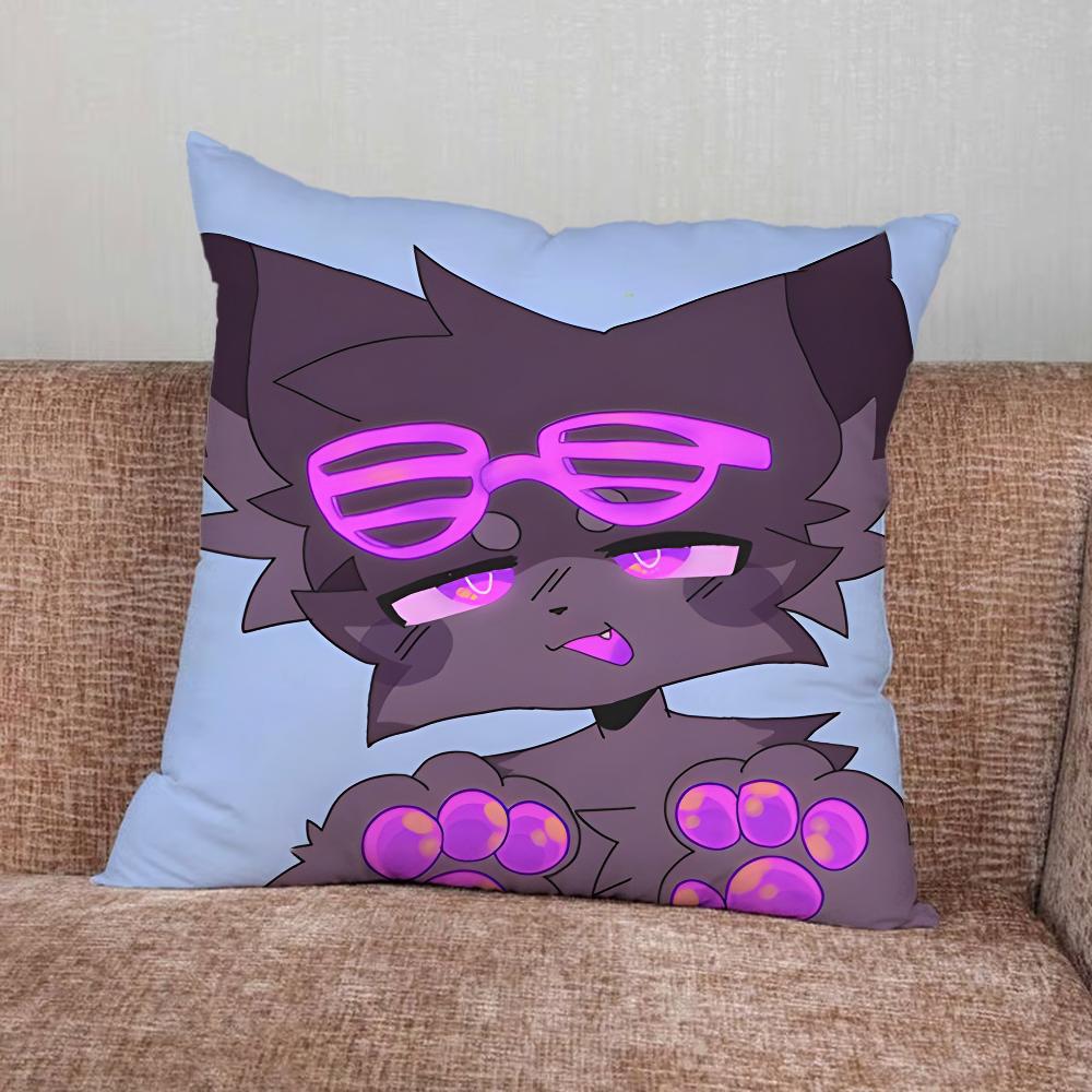 Cute B-Boykisser Cartoon Pillow Case For Home Bedroom Car Office Decoration Living Room Sofa Cushion Cover Suitable
