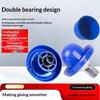 Blue Automatic Water Bowl 52Mm Diameter 8Mm Thread For Cattle Sheep Goat Farm Watering