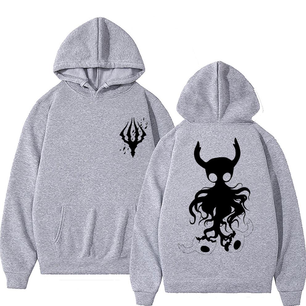 Game Hollow Void Hollow Knight Darkside Print Hoodie Man Manga Fashion Hooded Tracksuit Men Women Anime Hoodies