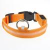 1pc LED Dog Anti-lost Collar Glowing Luminous Dog Safety Night Light Flashing Necklace for Small Medium Large Dogs Collars Leads
