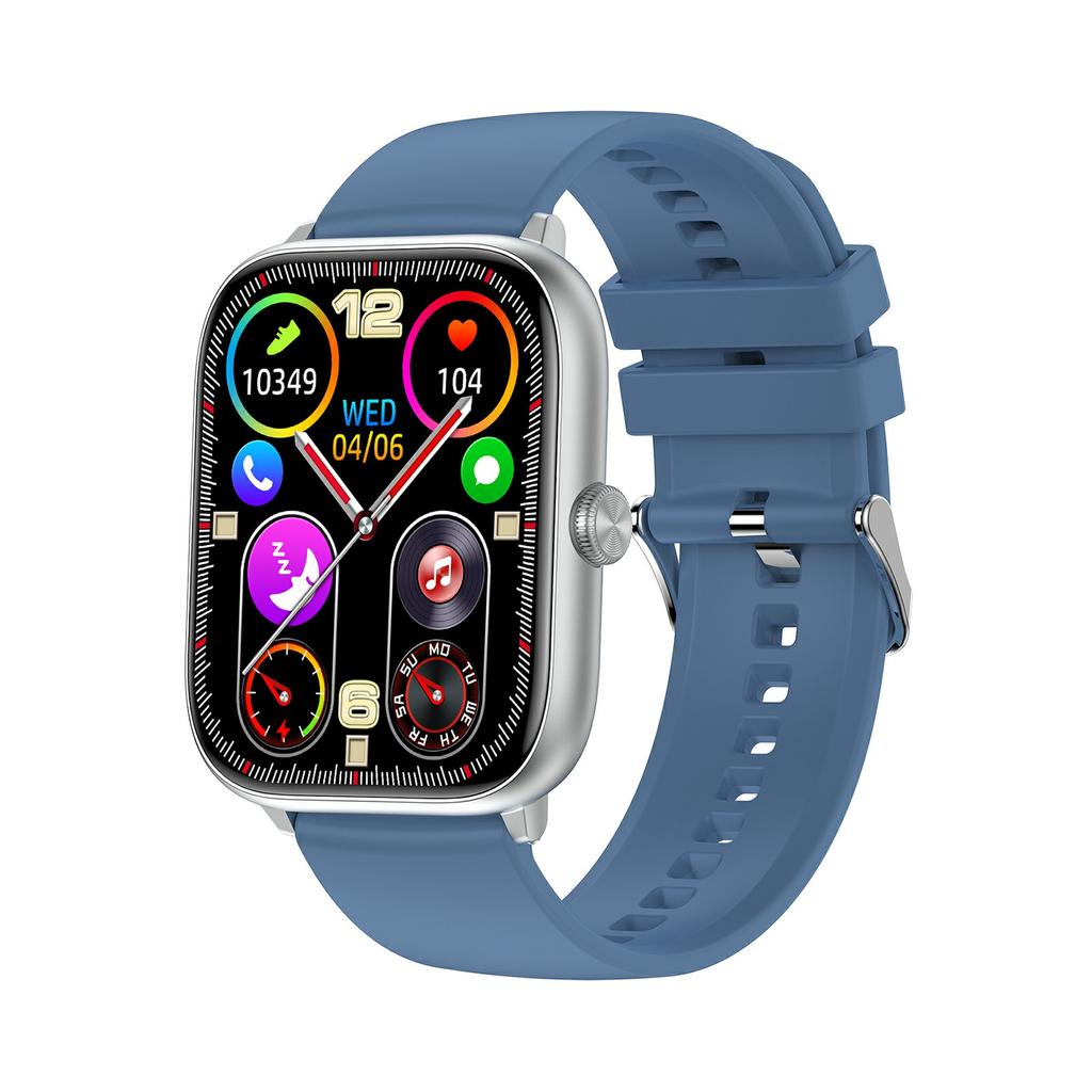 T22 2.06" AMOLED Screen Smart Watch with Bluetooth-compatible Calling,Encoder,Multi-Mode Sports