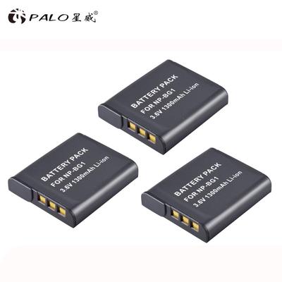PALO 3 szt. NP-BG1 NPBG1 NP BG1 akumulator cyfrowy do aparatu Sony HX10 W30 DSC-W210 W100 W110 W120 H10 T100 HX30 W100
