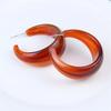 Exquisite Fashion Classic Acrylic Ring Declaration Minimalist Earrings Women's Luxury Design Decoration Wedding Party Jewelry