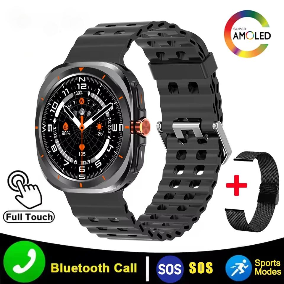 Watch 7 Ultra Bluetooth Call Voice Assistant Heart Rate Monitor 1.52 inch AMOLED Screen Man Woman Smart Watch Gift