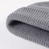 Men Women Winter Thick Warm Hat Plain Beanies for Custom Logo Minimalist Dome Knit Beanie