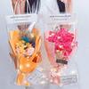 Water Proof Transparent PVC Handbag Single Stem Flower Packaging Bag  Flower Packing