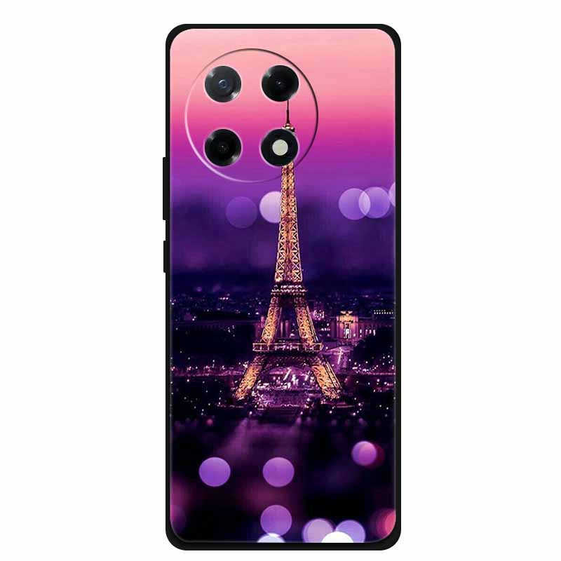 For Tecno Camon 30S Case Popular Picture Black Silicone Soft Back Cover Case For Tecno Camon 30S Phone Cases Camon30s 30 S 6.78"