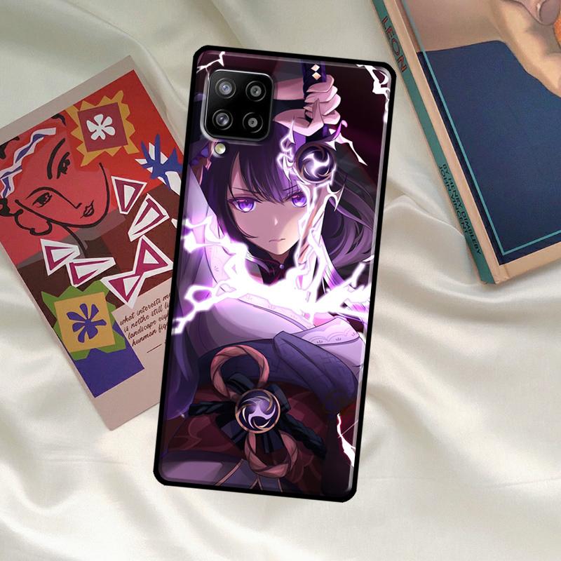 Genshin Impact Raiden Shogun Baal Case For Samsung Galaxy A06 A16 A56 A36 A26 A54 A34 A14 A52 A32 A12 A13 A33 A53 A15 A35 A55