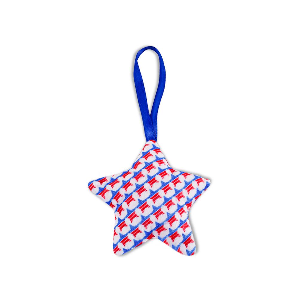 6PCS Home Five-star Love Independence Day Holiday Supplies American Independence Day Decorative Pendants Star Atmosphere Pendant