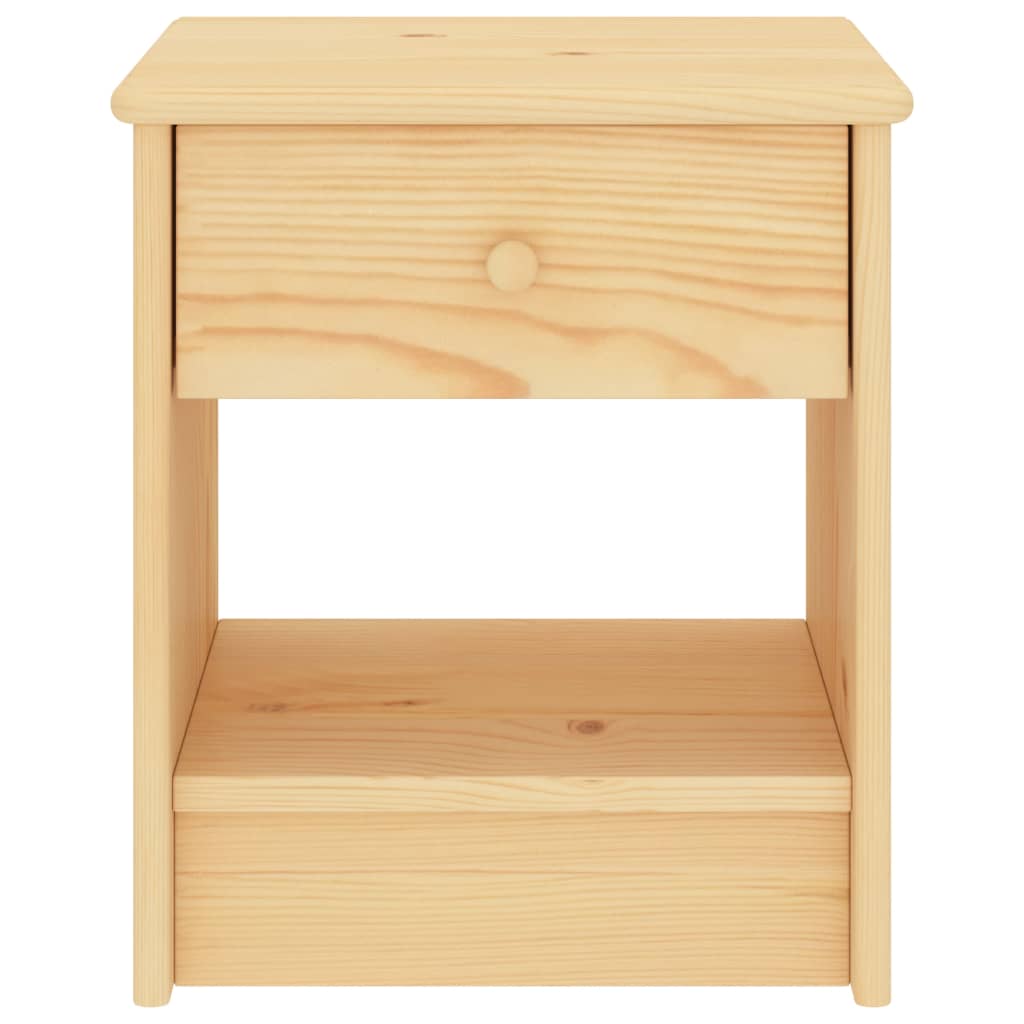 Nightstand Natural 35 x 30 x 40 cm Solid Pine Wood