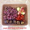 Imitation Rattan Rectangular Storage Basket Set