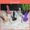 Hohe Transparenz TPE Kristall Dildo Für Frauen In Rosa Lila Fleisch Schwarz Farben Für Ultimatives Vergnügen