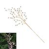 Ready-to-Place Christmas Branch Pick with Extended Stem for Decorating Tree, Wreath, Garlands, and Table Displays