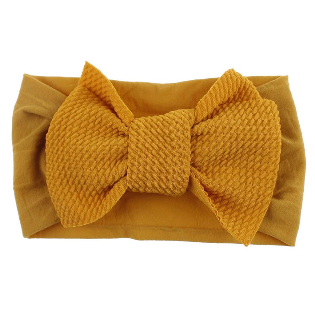 

Sagit 1Pc Baby Toddler Girl Bowknot Повязка на голову Эластичная резинка для волос Головной убор