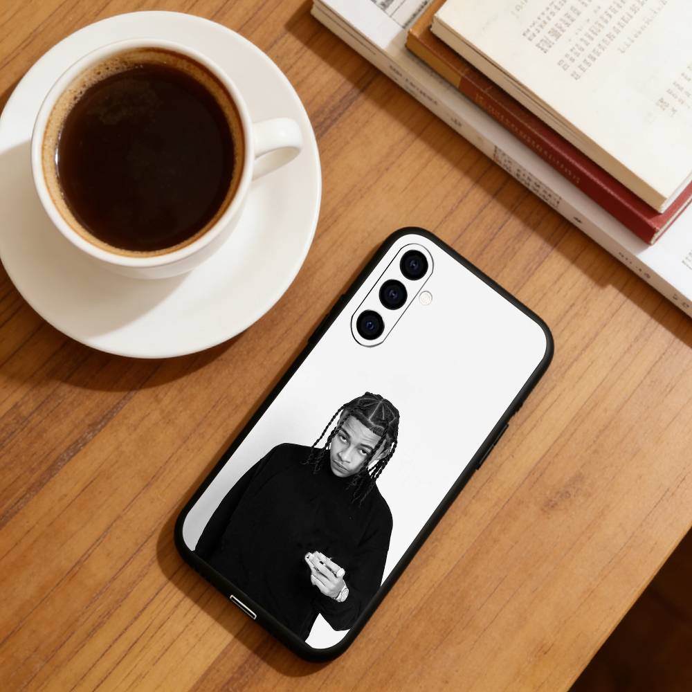 DD O-Osama Rapper Phone Case Black Silicone Soft For Samsung Galaxy A73,A72,A71,A70,A53,A52,A51
