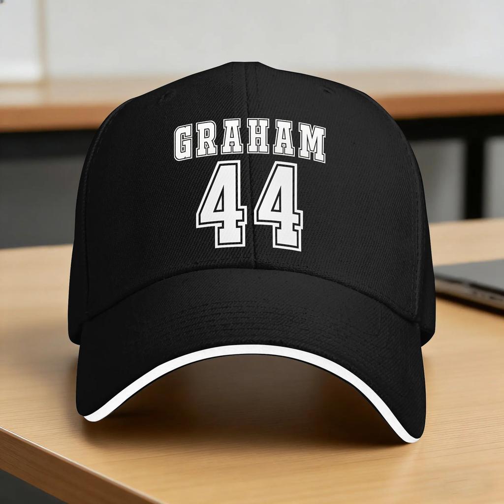 2026 New Campus Briar Garrett Graham 44 Baseball Cap Casual Unisex-Teens Trucker Hat Hot Sale Print Snapback Cap Gift Idea