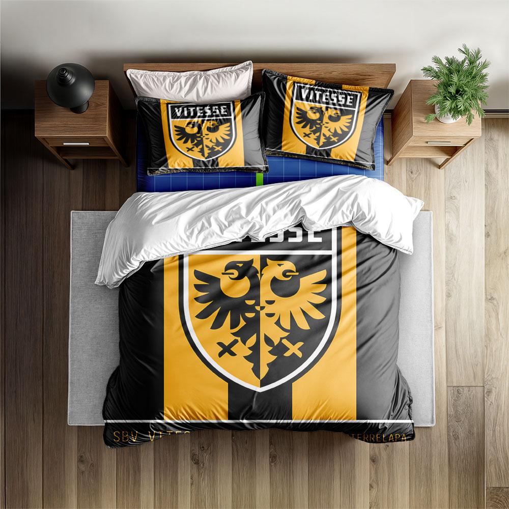 0621FJ SK Sigma Olomouc CZ Duvet Cover Set King Queen Double Full Twin Single Size Bed Linen Set