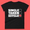 Single Vergeben Hängt Davon Ab, Wer Fragt Checkliste Lustiger Single Witz Damen T-Shirt Herren Oberteile Unisex Oberteil
