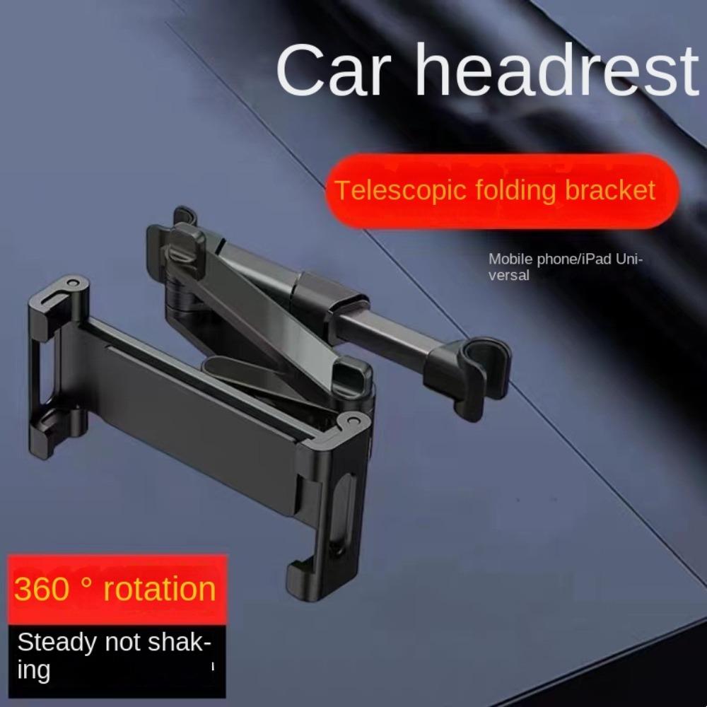 Bracket Car Headrest Tablet Holder Telescopic Car Rear Pillow Phone Holder Car Back Seat Stand  Pad