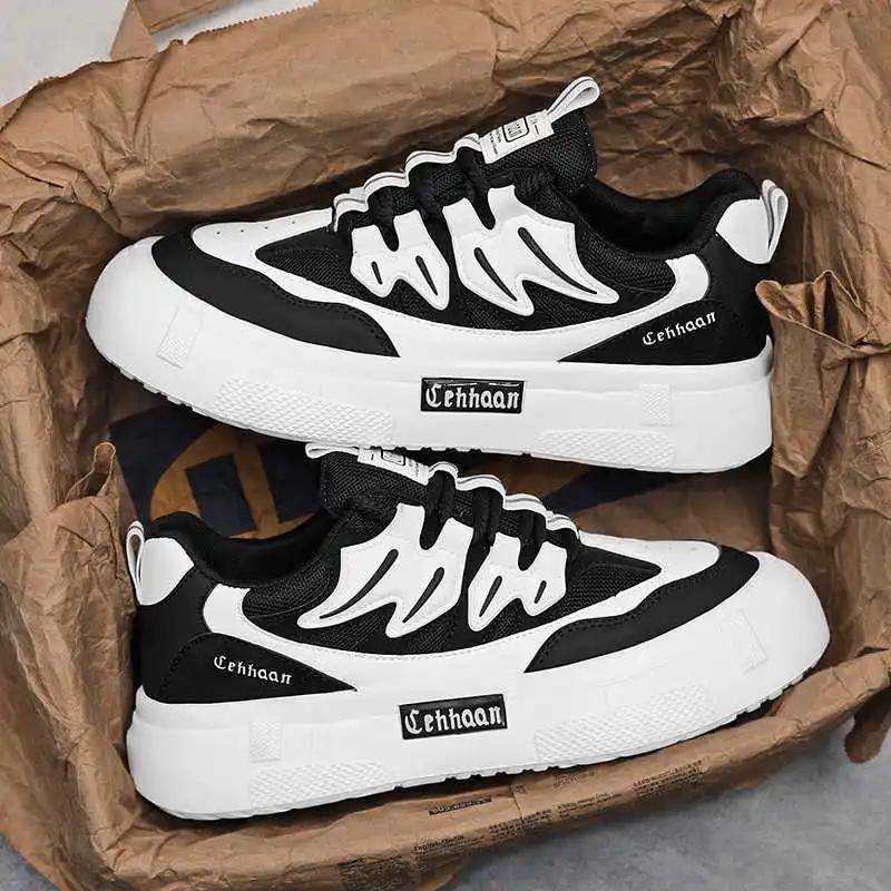 Fashion Hiphop Autumn-spring Sneakers Man Dress Heels Sneakers 33 Size Bride Shoes White Sport Tennes New Fast Pro Character