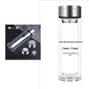 HANDUNYOU Portable High Borosilicate Glass Tea Infuser Bottle