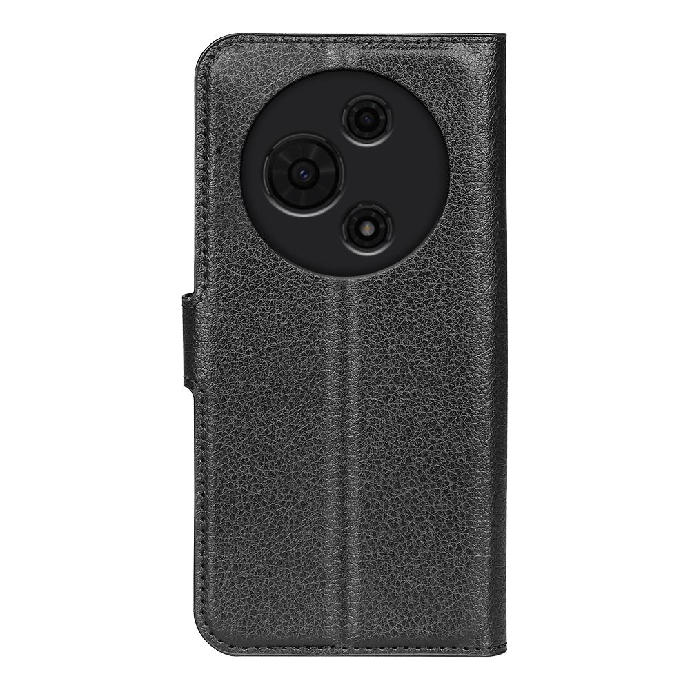 For TCL 605 4G Case Litchi Texture Shockproof Leather Wallet Phone Cover