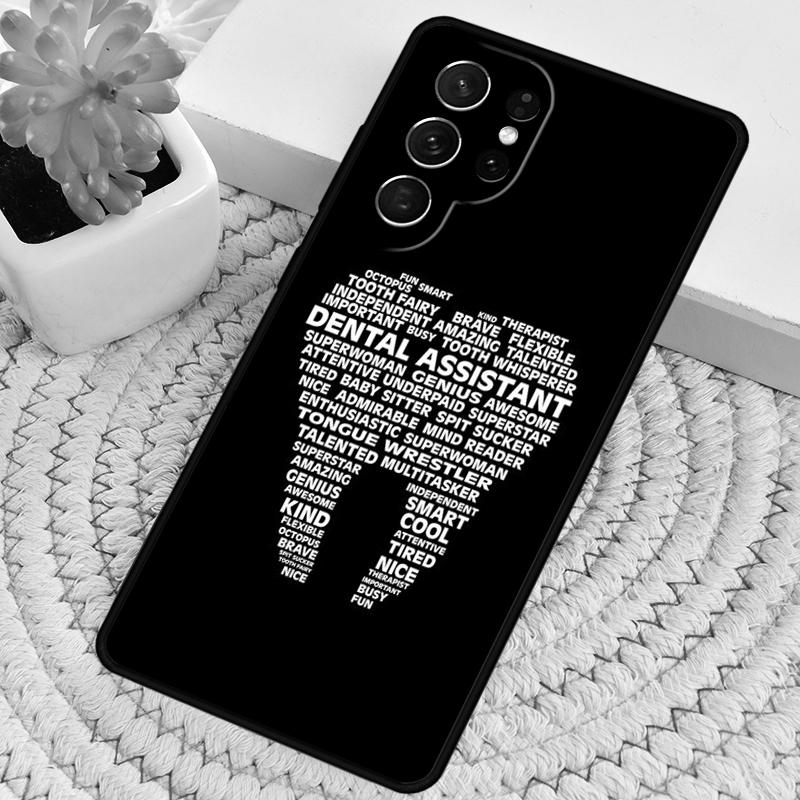 Dental Definitions Tooth Phone Case for Samsung Galaxy Note 10 Pro S26 Ultra S23 S24 FE S25 S21 S22 PLUS Shockproof Cove
