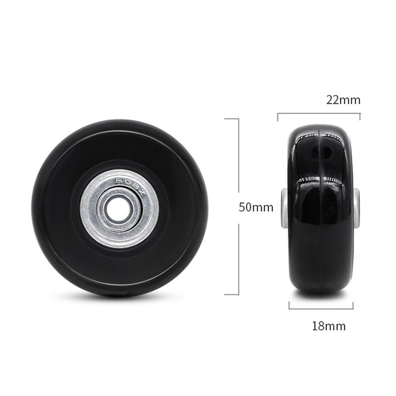 Bun-1 Pereche Roți cu Scripete pentru Valiză Troler Accesorii Universale Roți Valiză 20-28 Inch Pentru Bagaj