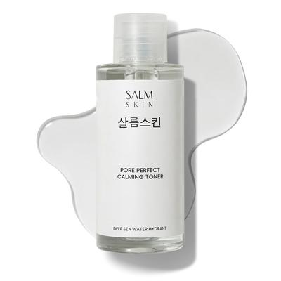 Salm Skin Pore Perfect Calming Toner (100ml) | Korean Toner for Hydration & Tightening Open Pores | Moisturises Skin & Restores Skin's Natural Bala
