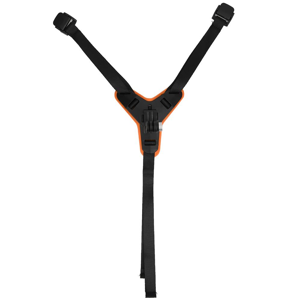 Action Camera Helmet Bracket Chin Stand Accessory Riding First Perspective Shooting Motorcycle Integrated Helmet Strap