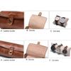 Men Watch Box Organizer Watch Pouch Bag Organizer Box Easy Carry to Travel Watch Storage Pouch Jewelry Box Cowhides