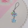 Sweet Y2k Fish Phone Charm Phone Chain Phone Case Pendant Mobile Lanyard Cute Beaded Cell Phone Strap Bag Keychain