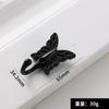 2 PCs Black/White/Bronze Color Butterfly Shaped Wall Hooks Wall Mounted Hanger for Coat Cloths Hat Towel Household Items