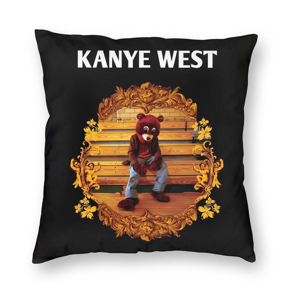 Kanye West Pillowcase Printed Polyester Cushion Cover Decorations Throw Pillow Case Cover Home 40X40Cm