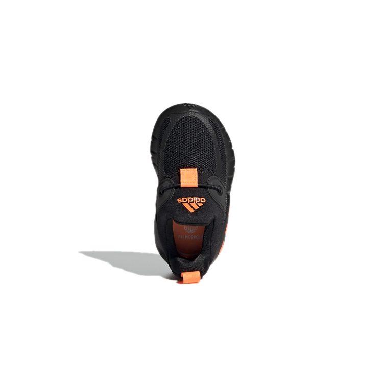 adidas Rapidazen I Atmungsaktive Niedrige Kleinkinderschuhe Schwarz Orange Baby Und Kleinkind FX2699