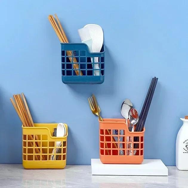 Kitchen Cutlery Storage Holder Multifunctional Kitchen Drawer Organizers Drying Rack Basket for Living Room Kitchen Dropshipping