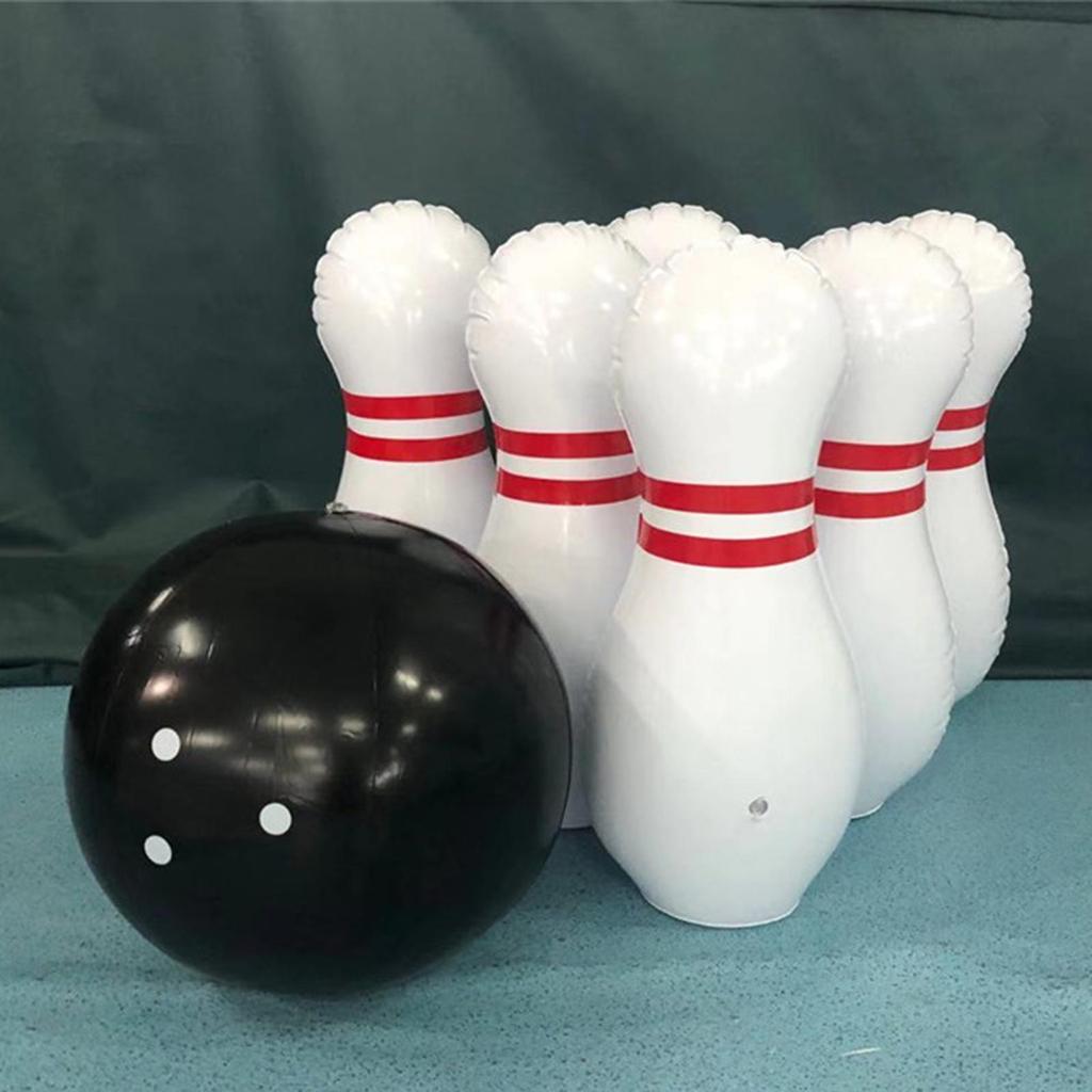 Inflatable Bowling Set - Toddler Games Like Our Game, for Boys and Above