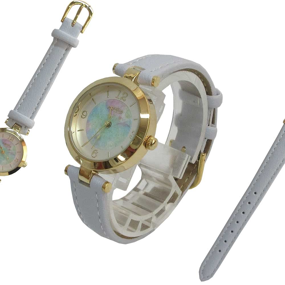 Fieldwork Analog Epi Leather Strap White ST216-1 Women's Watch,