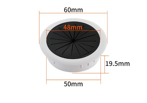 Desk Cord Grommet Wire Hole Cover Flexible Outlet Dust Plug Wire Tidy Rubber Gasket In Desk Table For Home Office Computer