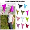 Female Urination Device Reusable Women Pee Funnel Eco-friendly Flexible Reusable Outdoor Travel Urinal Portable Women Urinal