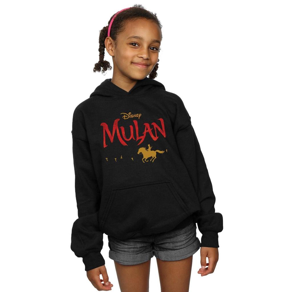 Disney Fete Mulan Movie Logo Hoodie