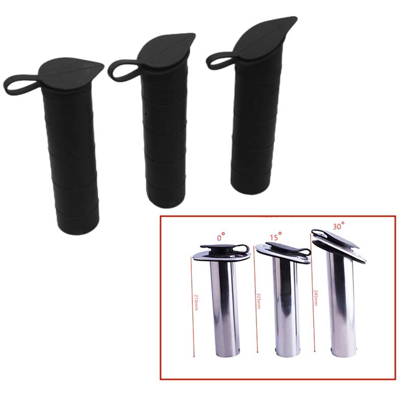 0 Degrees 15 Degrees 30 Degrees Fishing Rod Seat Plastic Inner Pipe Rod Frame Lining Pipe Marine Yacht Accessories
