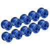 10Pcs Disc Screw Chainwheel Chainring Bolts Accessory for Mountain Bike Road BicycleBlue