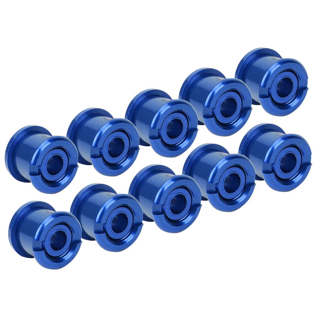 10Pcs Disc Screw Chainwheel Chainring Bolts Accessory for Mountain Bike Road BicycleBlue