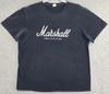 Vintage tričko Marshall Amplification Pánské Velikost L Černé Grafika Kapely Hudba Rock Unisex Tričko