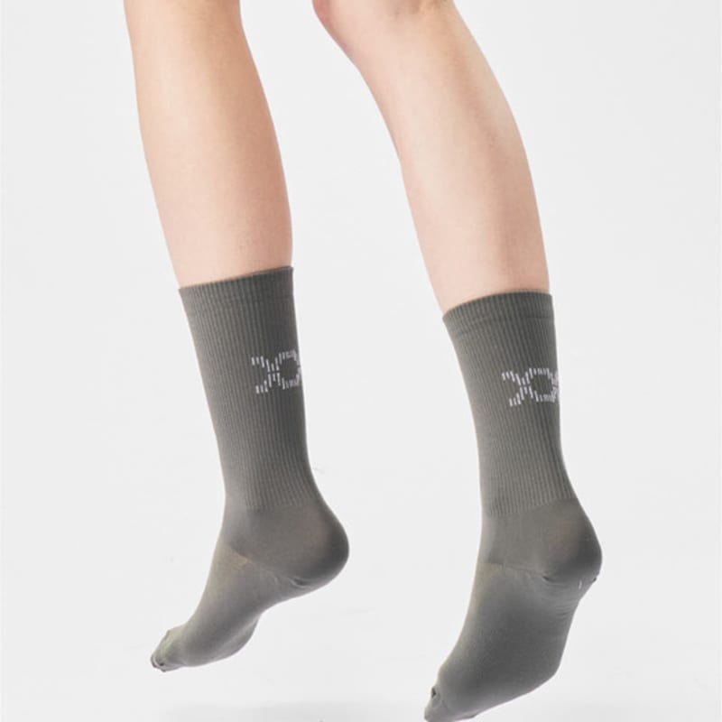 REXY Urban Aqua Running Over Crew Socks