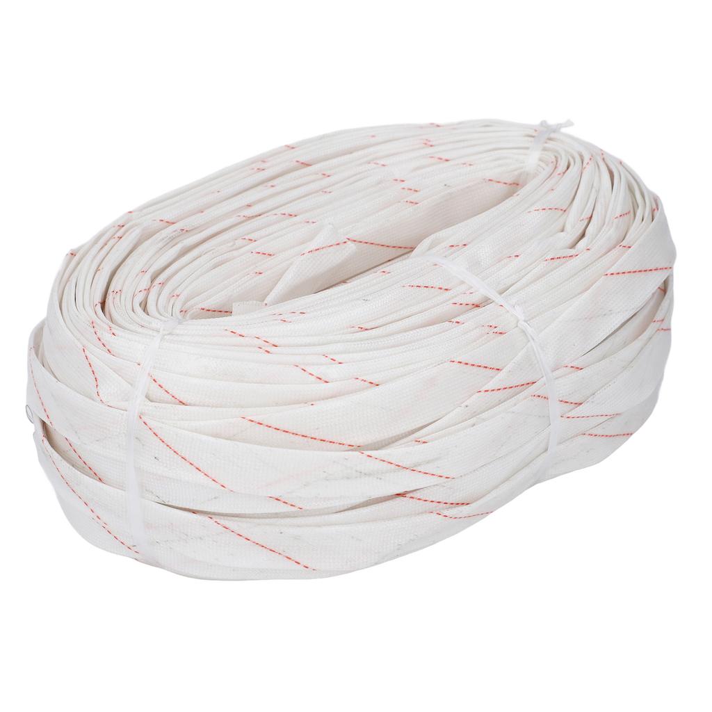 Fiberglass Sleeve PE Resin Coating Heat Shielded Insulation Braid Sleeving for Wire Hose 100m
