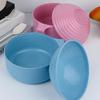 Dinnerware Cutlery Set Natural 3 Piece Set Dinnerware Sets With Lid Fashionable Bowl Sets Includes Chopsticks Fork Spoon Cutlery